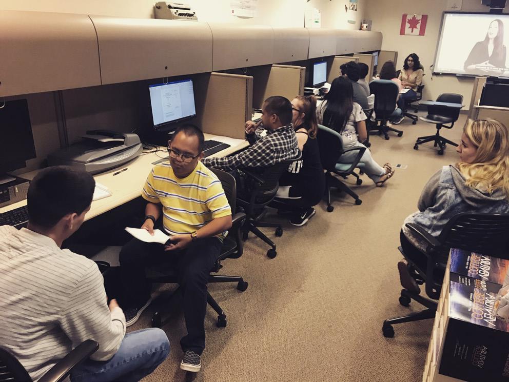 group of student engaging in classroom